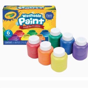 Crayola Classic Colors Washable Paint Set